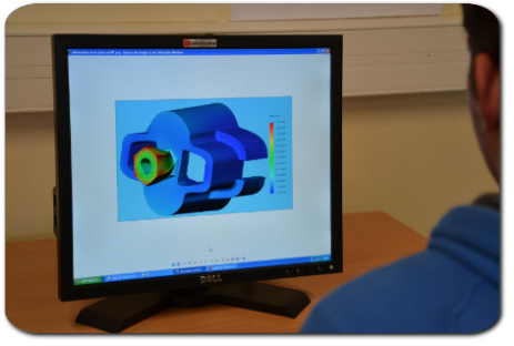 Calcul de résistance mécanique avec simulation 3D